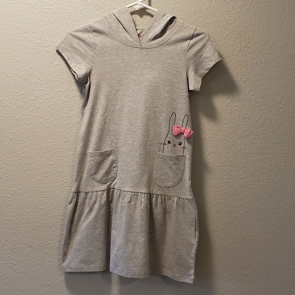 H&M Hooded Bunny Design Dress Size (8-10)